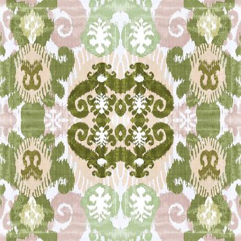 460536-宫廷欧式花纹挂毯花卉