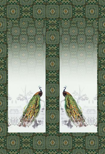 中国风印花华亿平台图片