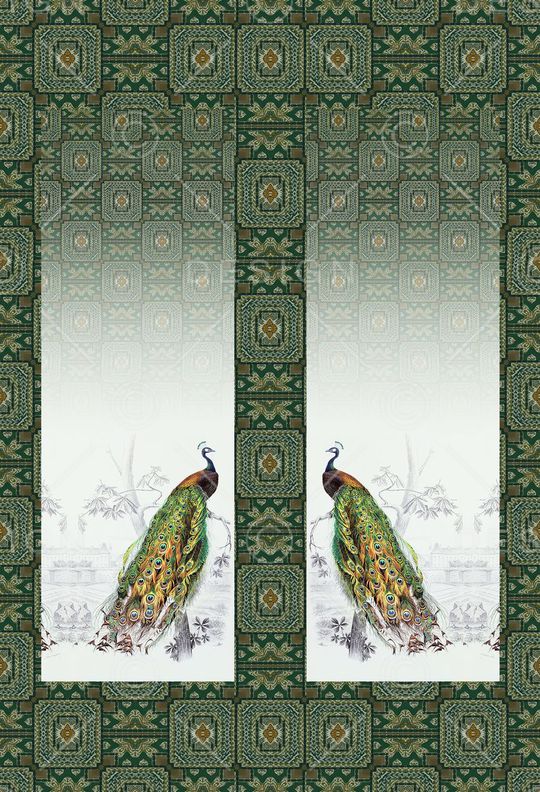 中国风印花华亿平台图片