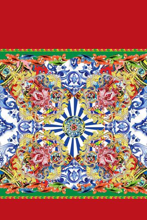 中国风印花华亿平台图片