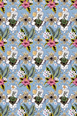 时尚印花华亿平台图片