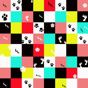 清新印花华亿平台图片