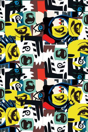 流行时尚印花华亿平台图片