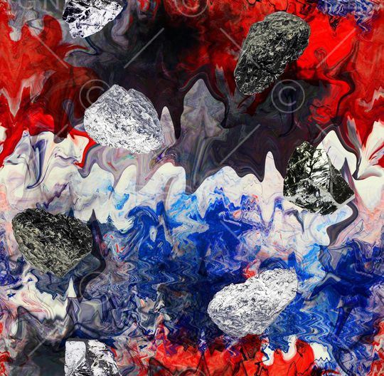 复古印花华亿平台图片