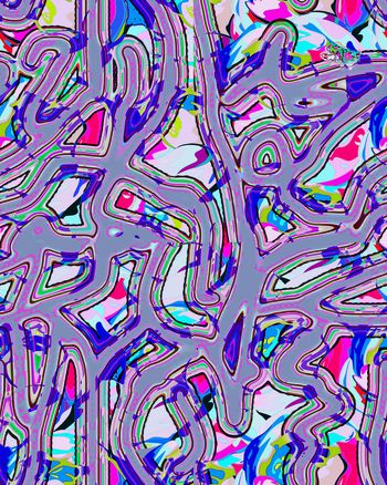 460768-抽象 色块