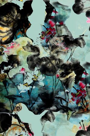 潮流华亿平台印花华亿平台图片