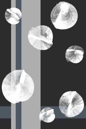 黑白主色印花华亿平台图片