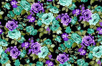 玫瑰印花华亿平台图片