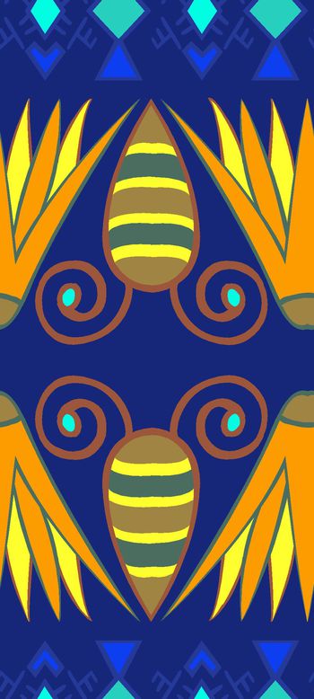 时尚流行印花华亿平台图片