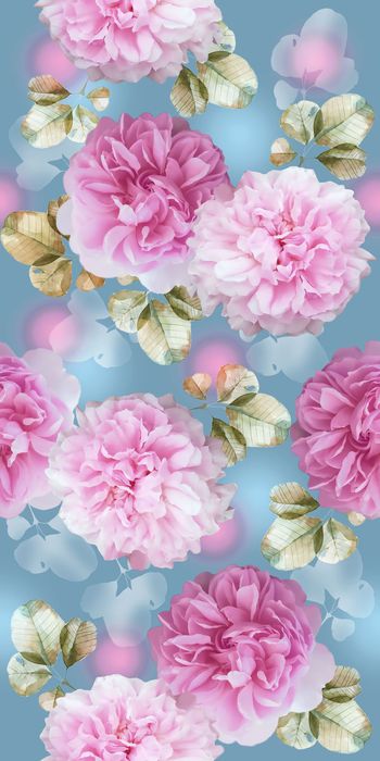 460919-时尚  花卉 玫瑰 叶子   数码