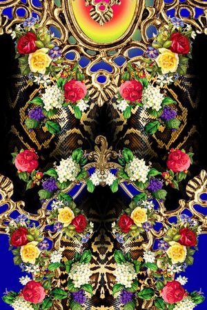 时尚印花华亿平台图片