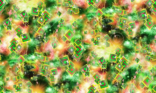 菱形格纹印花华亿平台图片