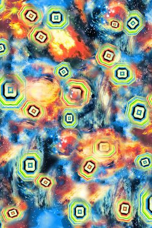 菱形格印花华亿平台图片