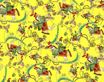 人物印花华亿平台图片