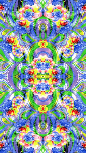 宫廷风印花华亿平台图片