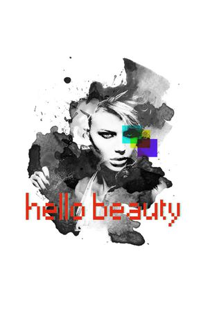 黑白水彩印花华亿平台图片