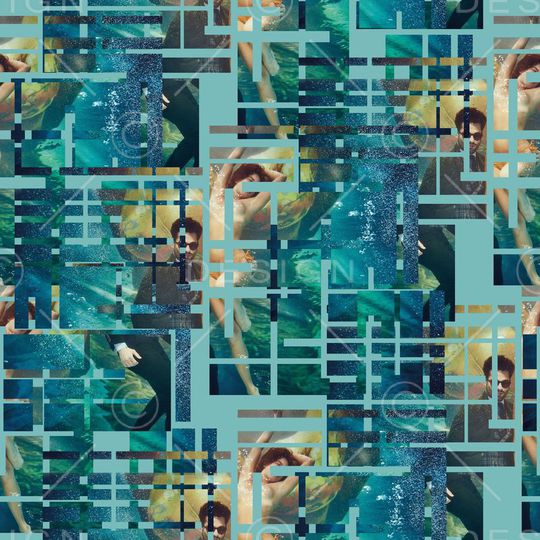 复古印花华亿平台图片