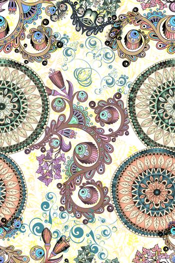 461055-民族 花纹 拼图  数码