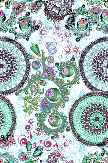 461056-民族 花纹 拼图  数码