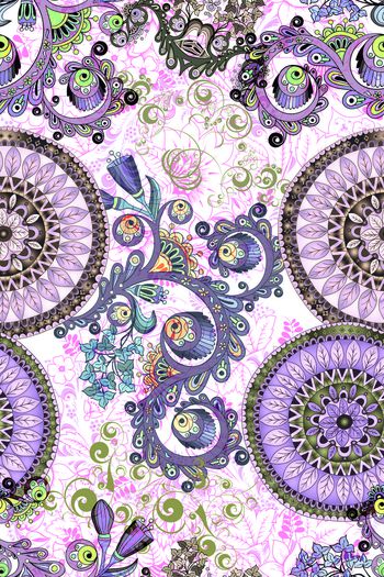 461057-民族 花纹 拼图  数码