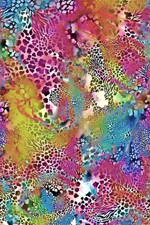 斑点纹印花华亿平台图片