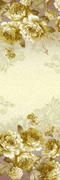 复古素净印花华亿平台图片