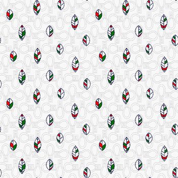 461154-个性底纹 时尚叶子