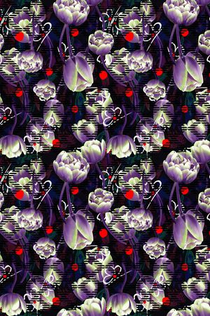 神秘 迷幻 浪漫印花华亿平台图片