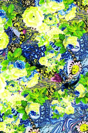 流行时尚印花华亿平台图片