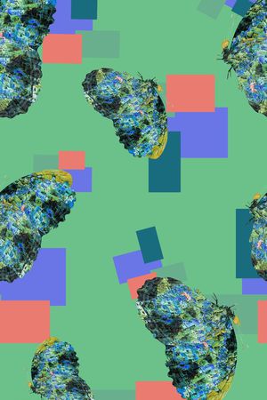 蝴蝶印花华亿平台图片