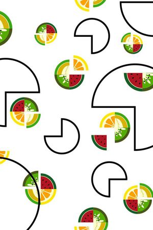 水果印花华亿平台图片