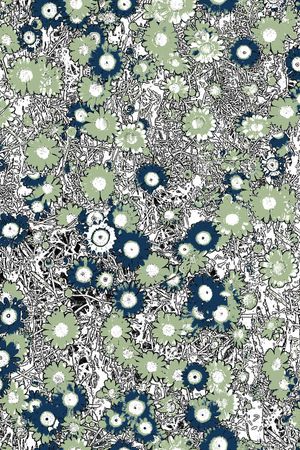 抽象印花华亿平台图片