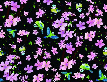 清新大方印花华亿平台图片