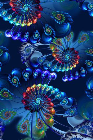 流行时尚抽象印花华亿平台图片