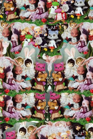 复古印花华亿平台图片