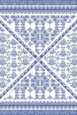 中国风印花华亿平台图片