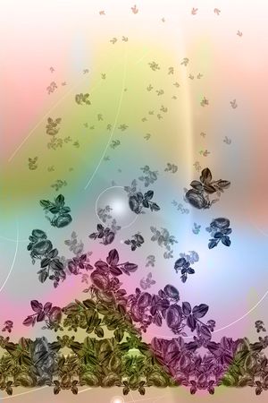 彩色印花华亿平台图片