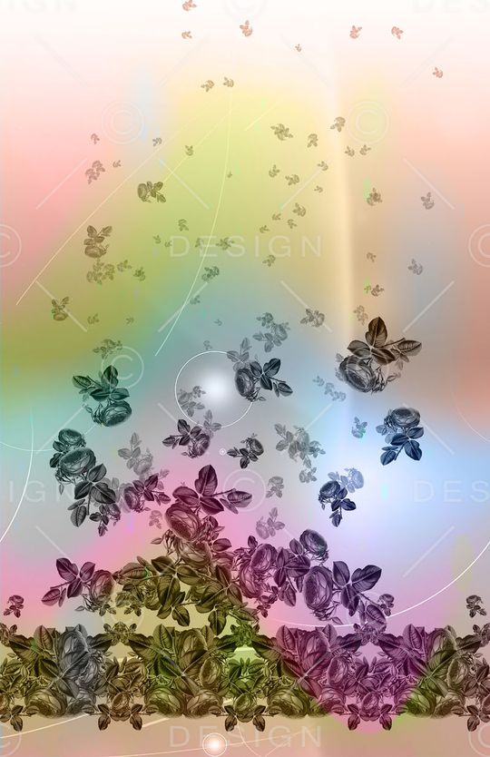 彩色印花华亿平台图片