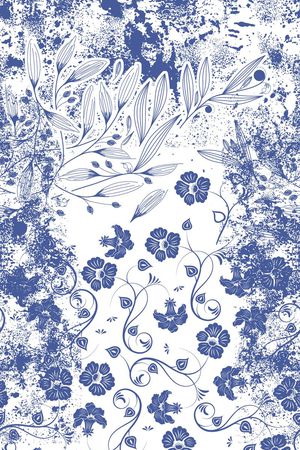 中国风印花华亿平台图片