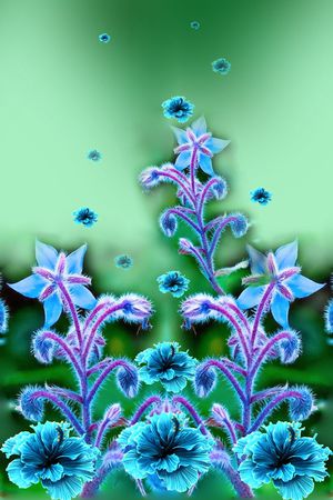 定位花印花华亿平台图片