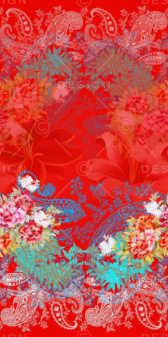 复古印花华亿平台图片