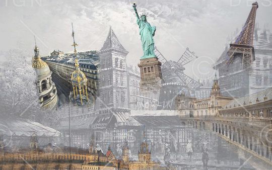 建筑印花华亿平台图片