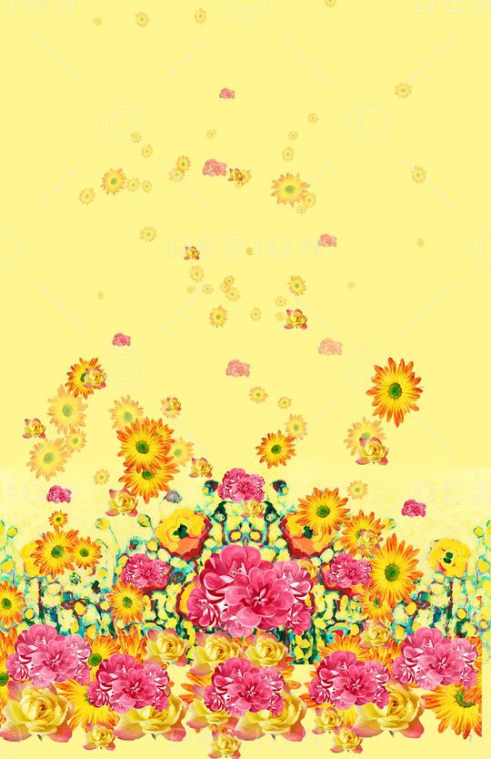 定位花印花华亿平台图片