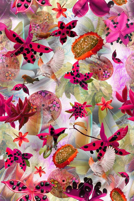 写意印花华亿平台图片