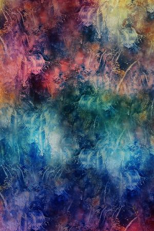 抽象肌理印花华亿平台图片