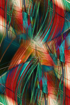 抽象肌理印花华亿平台图片