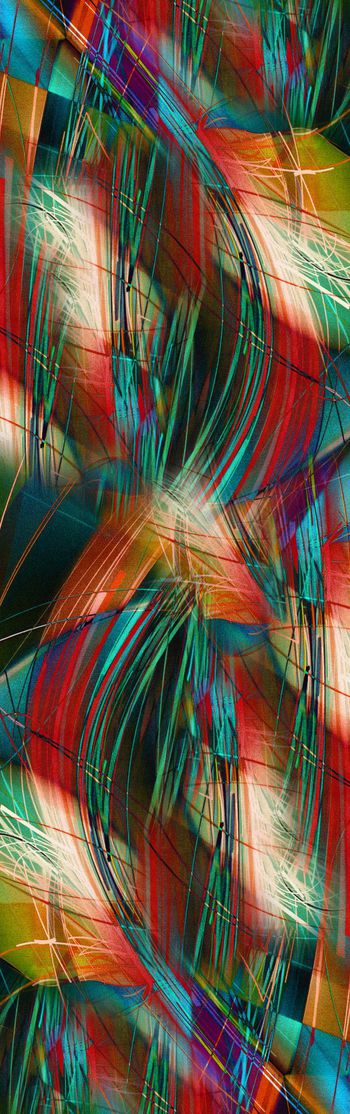 抽象肌理印花华亿平台图片