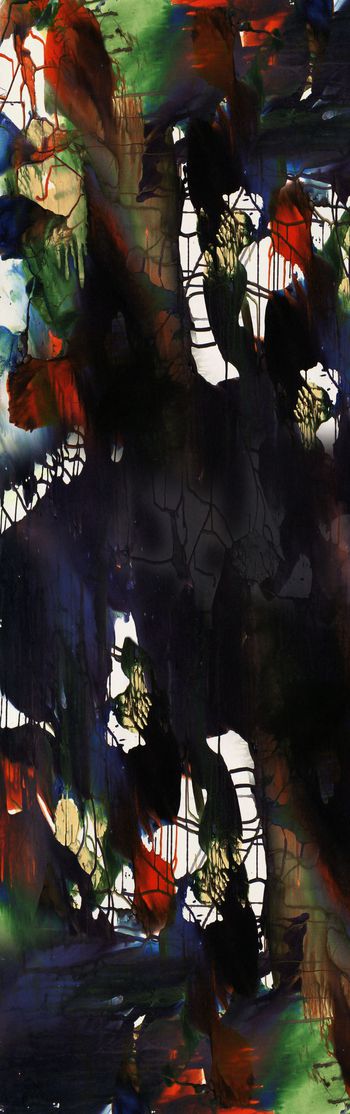 抽象肌理印花华亿平台图片