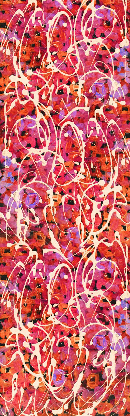 抽象肌理印花华亿平台图片