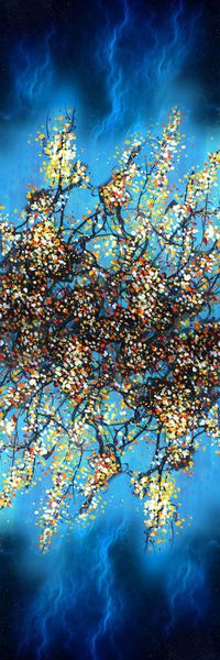 抽象肌理印花华亿平台图片